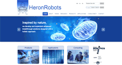 Desktop Screenshot of heronrobots.com
